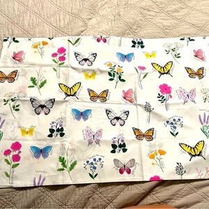 Pottery Barn Kids butterfly pillow cases